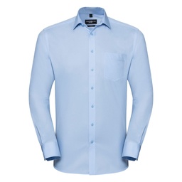 Russell Collection Long sleeve tailored Coolmax® shirt
