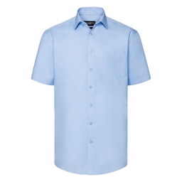 Russell Collection Short sleeve tailored Coolmax® shirt