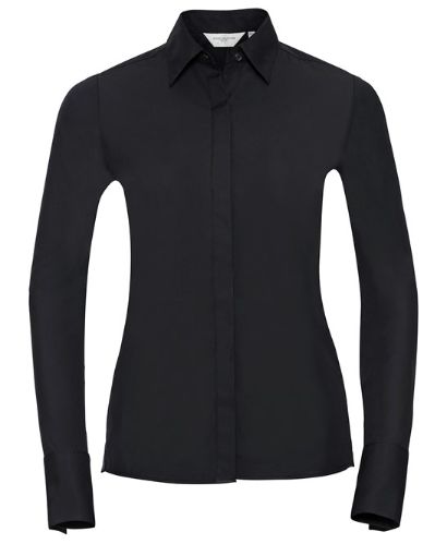 Russell Collection Women's long sleeve ultimate stretch shirt