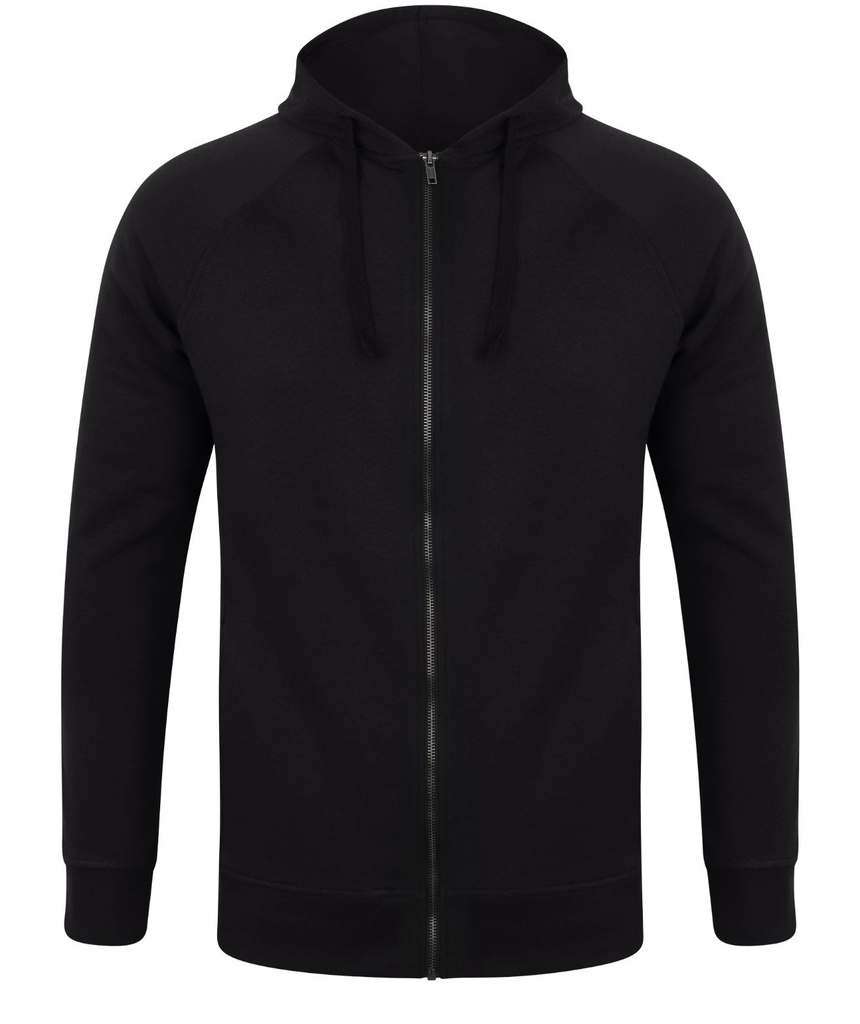 SF Unisex slim-fit zip-through hoodie