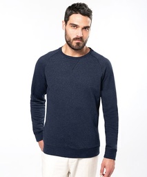 Kariban Organic cotton crew neck raglan sleeve sweatshirt