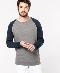 Kariban Organic two-tone sweatshirt