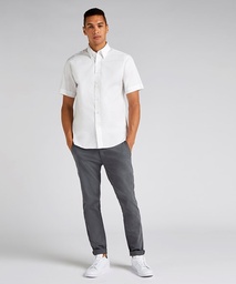 Kustom Kit Premium Oxford shirt short-sleeved (tailored fit)