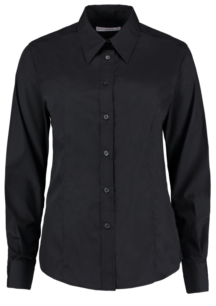 Kustom Kit Women's workforce blouse long sleeve