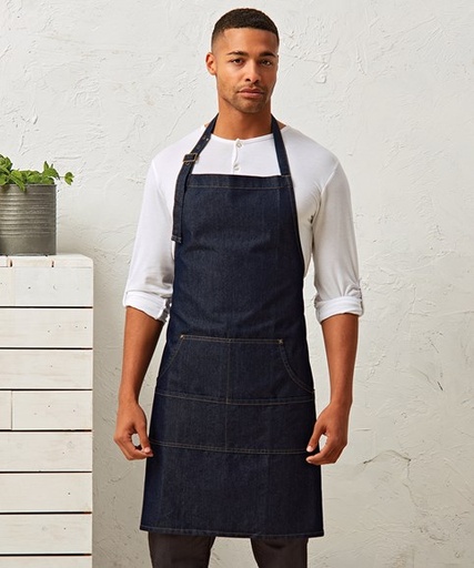 Premier Jeans stitch bib apron