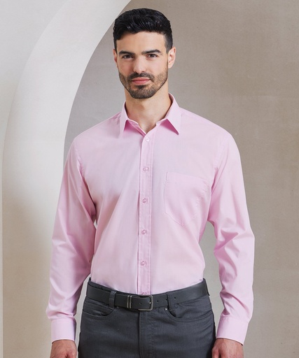 Premier Long sleeve poplin shirt