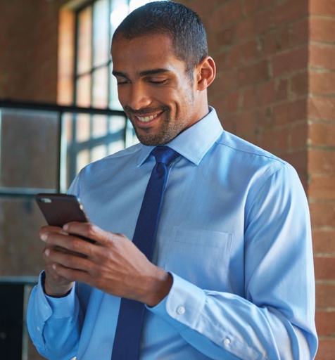 Brook Taverner Altare Single Cuff Gents Shirt Cotton Herringbone