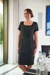 Brook Taverner Bordeaux Dress