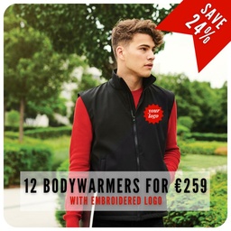 [BODYWARMER_DEAL] 12 Regatta Ablaze Softshell Bodywarmers (RG148) with logo for €259
