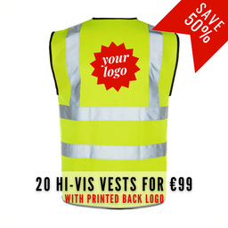 [PROMO_HI_VIZ] 20 Hi-Viz Vests With Your Logo for €99