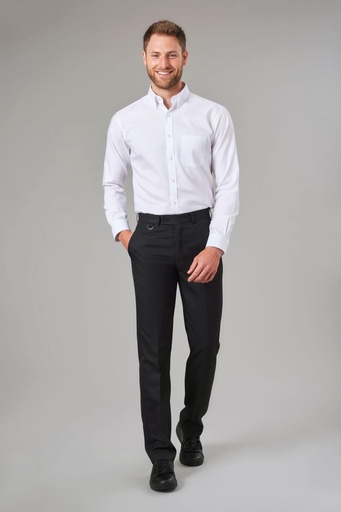 Brook Taverner Men's Mars Flat Front Trouser