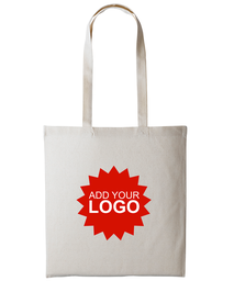 Nutshell® Cotton shopper long handle with printed logo
