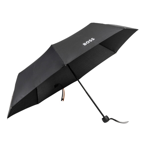 [HUG321A] HUGO BOSS Iconic Mini Black Umbrella