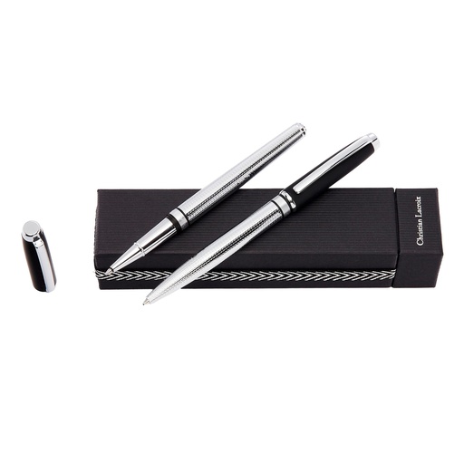 [LPBR456A] Christian Lacroix Caprio Soft Black Pen Set