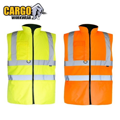 Cargo Hi-Vis Fleece Lined Bodywarmer 1214